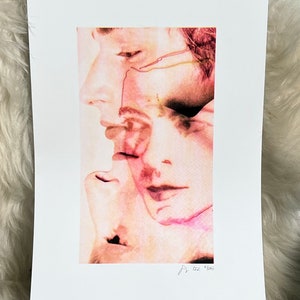 Mirroir Risograph Poster