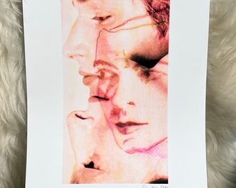 Mirroir Risograph Poster