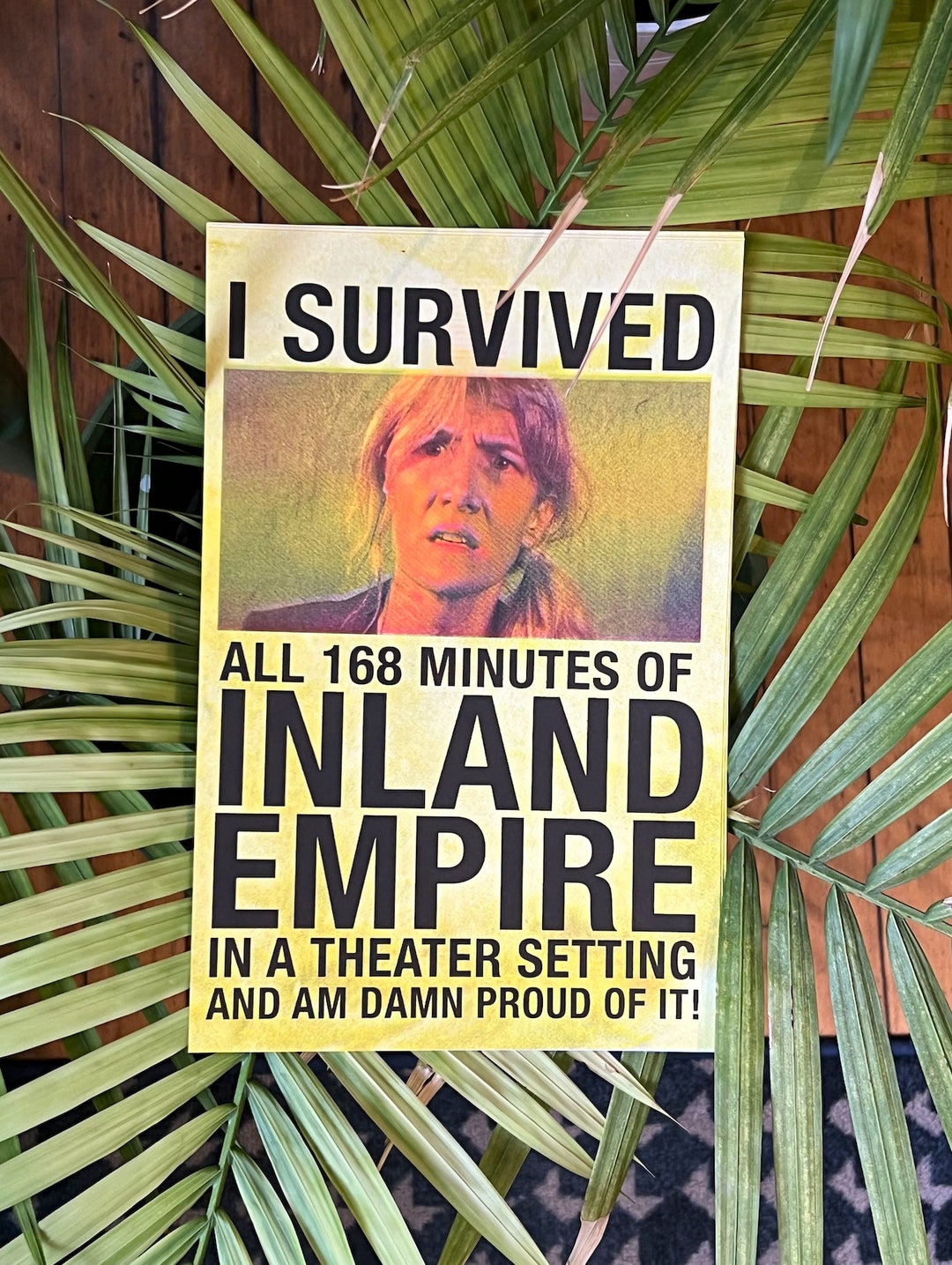 I Survived Inland Empire David Lynch Risograph Poster - Etsy