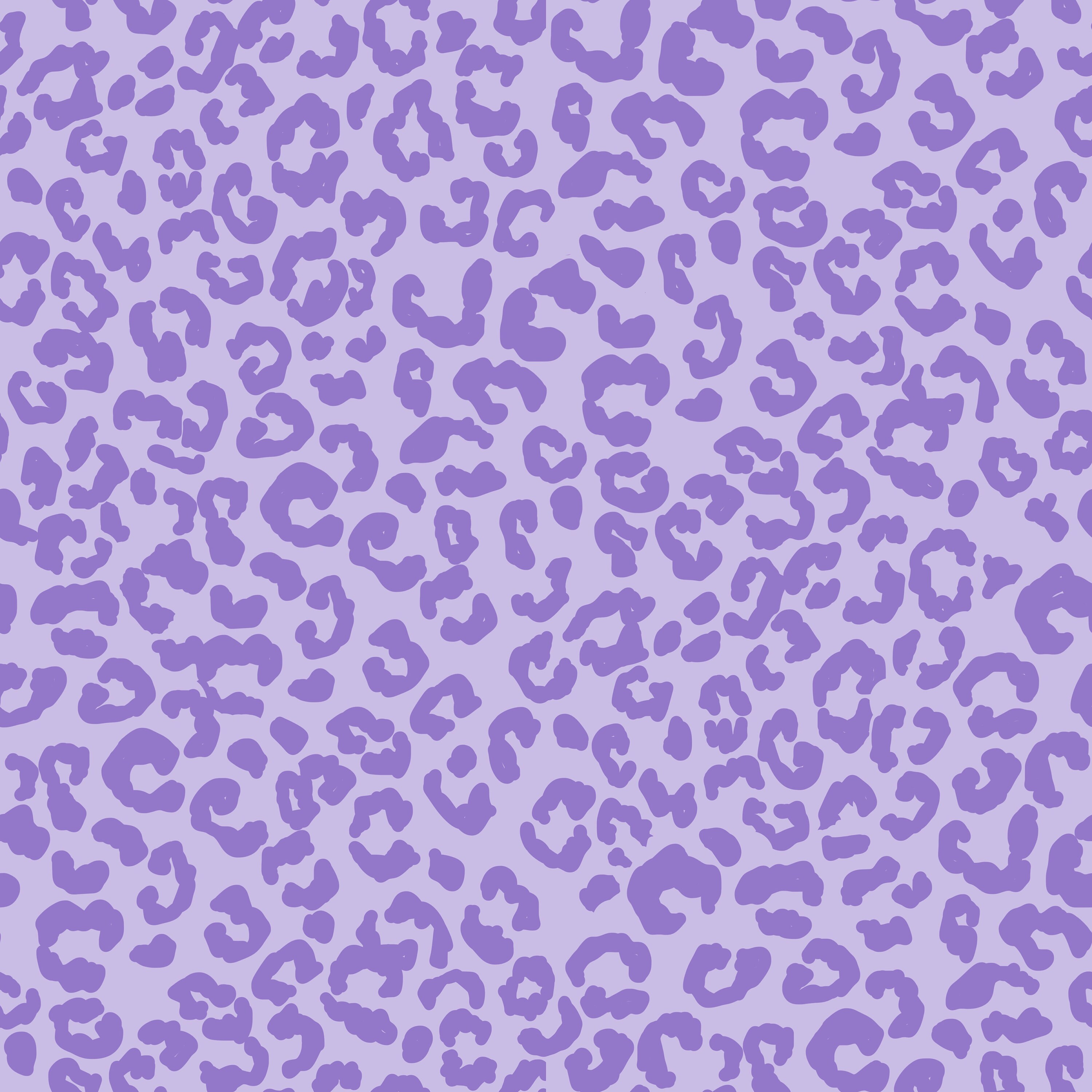 Cheetah Seamless Pattern Pastel purple cheetah digital | Etsy