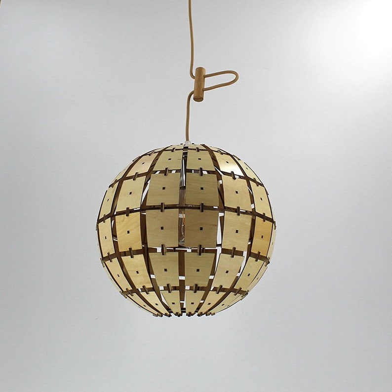 Spherical solid wood pendant light,\u00a0Natural\u00a0wooden\u00a0color,4\u00a0kinds\u00a0of\u00a0different\u00a0colors cord,110-240 V50-60 Hz,\u00a0\u00a0Free\u00a0Shipping\u00a0Worldwide.