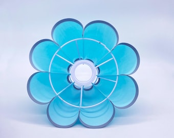 Pantalla de tela hecha a mano con ribete gris oscuro, tamaño personalizado, pantallas de lámpara, iluminación decorativa personalizable para el hogar o la oficina, 110-240 V/50-60 Hz.