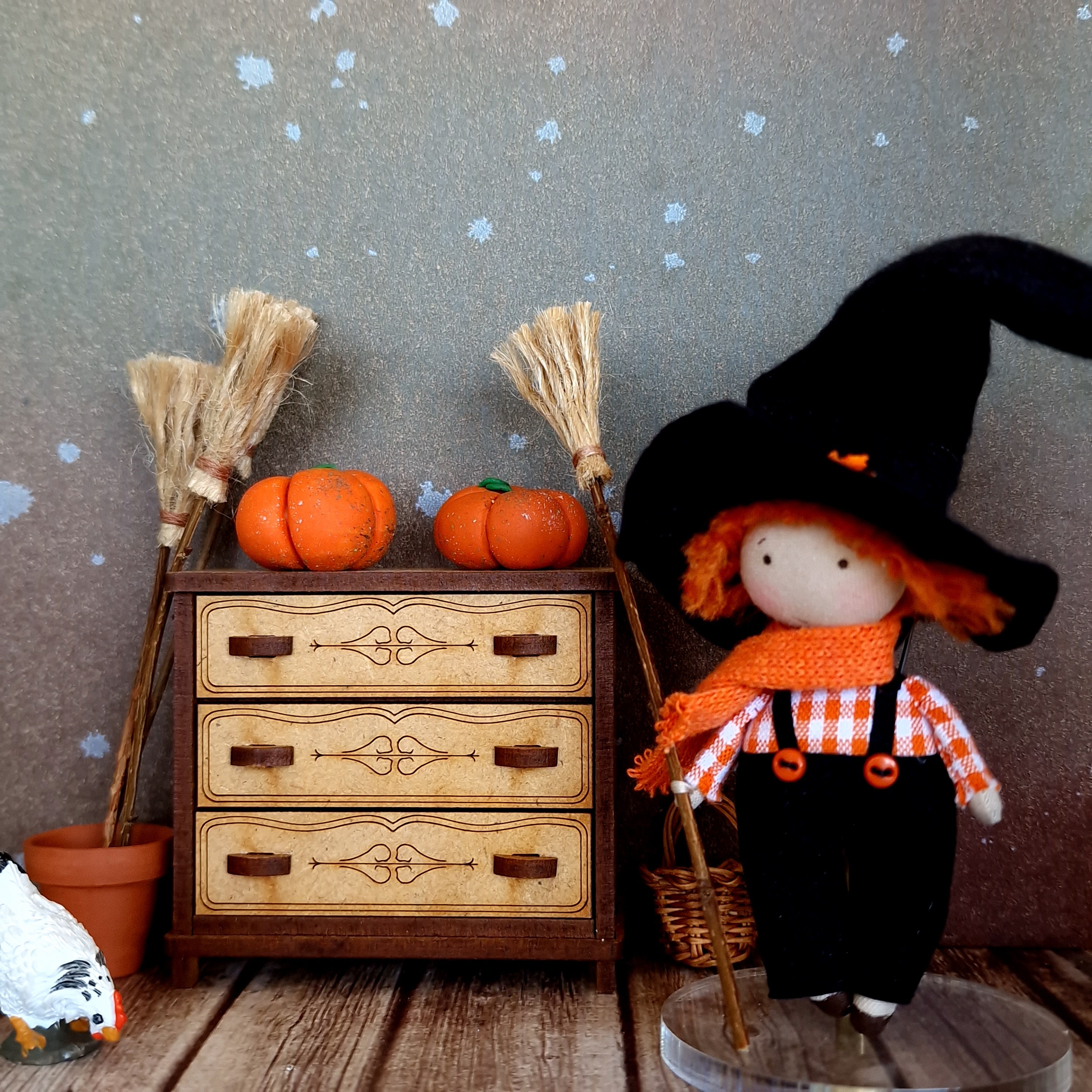 Kit DIY Miniature Toys Dresser for Roombox 1/12 or 1/16 Scale Etsy