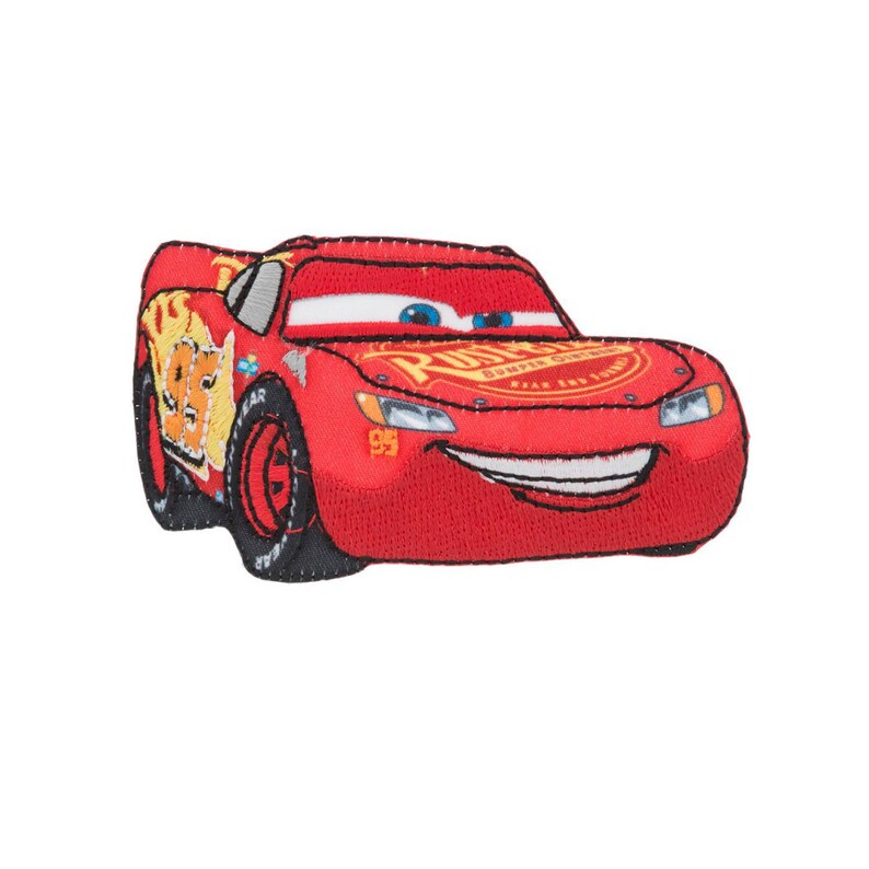 Cars Lightning McQueen Iron On Patch Official Pixar Iron On Etsy