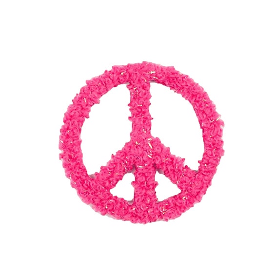 Peace Sign Pink Effect