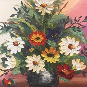 Still Life Oil on Canvas Painting, Signed, Framed