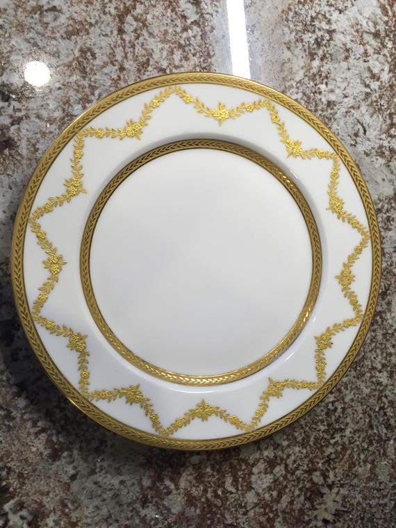 Vintage Limoges Porcelain China Plate | Etsy