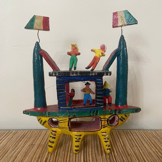 Sculpture by Candelario Medrano Mexican Folk Artist - Etsy