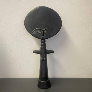 Ashanti Akuaba Fertility Doll – Ghanaian Hand-carved Tribal Art
