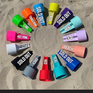 Personalized Beach Cup Holder, Beach Spiker Drink Holder, Sand Free Drink Holder, Beach Accessory, Sand Spiker, Custom Beach Spiker