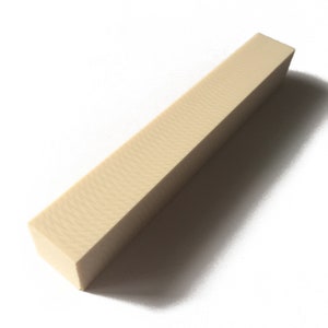 ARVORIN Ivory Substitute Imitation Pen Turning Blank / Game Calls Craft Lumber