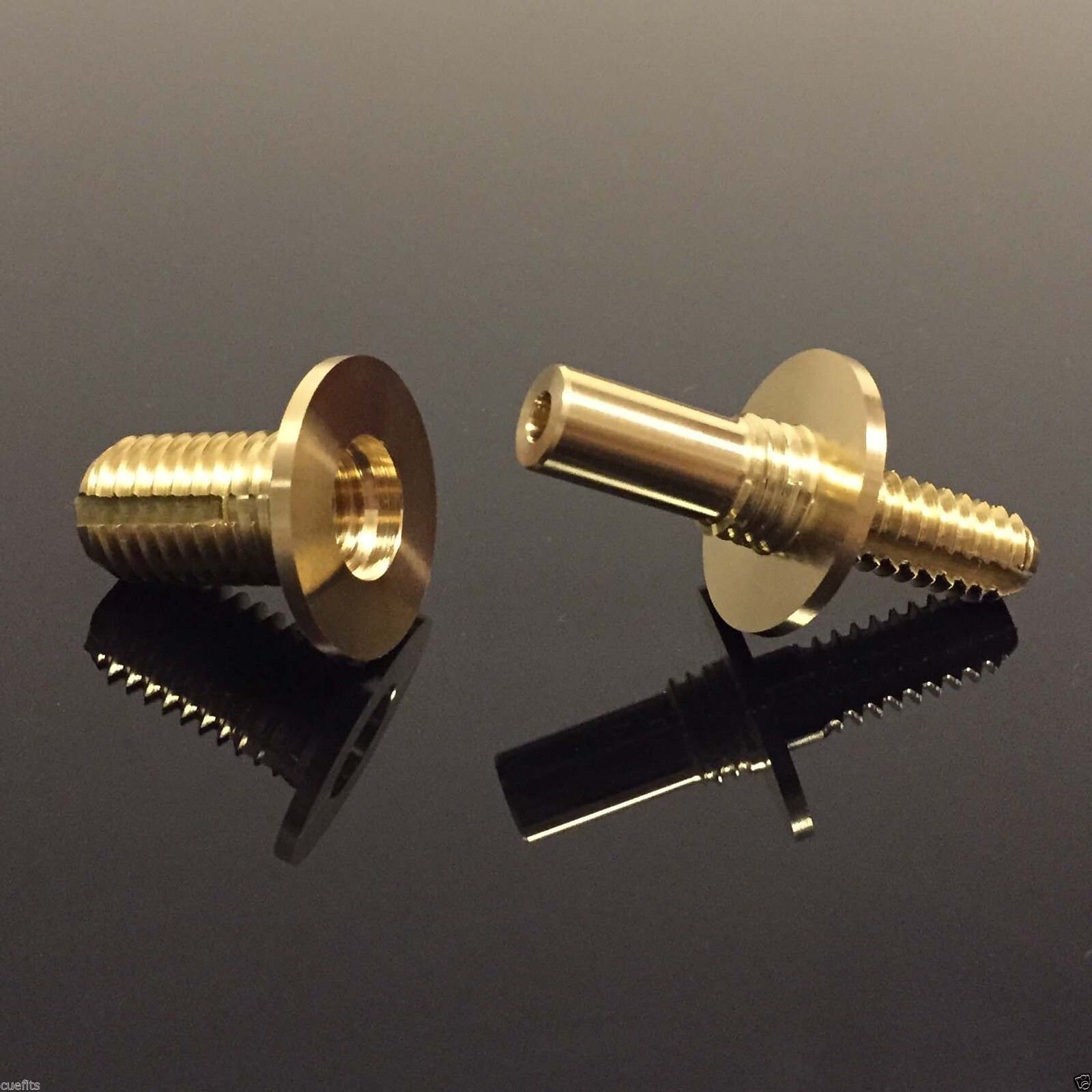 Male Lock Brass Joint Coupler Connector Set for Snooker Cue or Walking Stick Cane