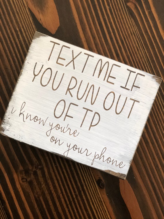 Funny Bathroom Signs Bathroom Signs Bathroom Decor Bathroom Etsy