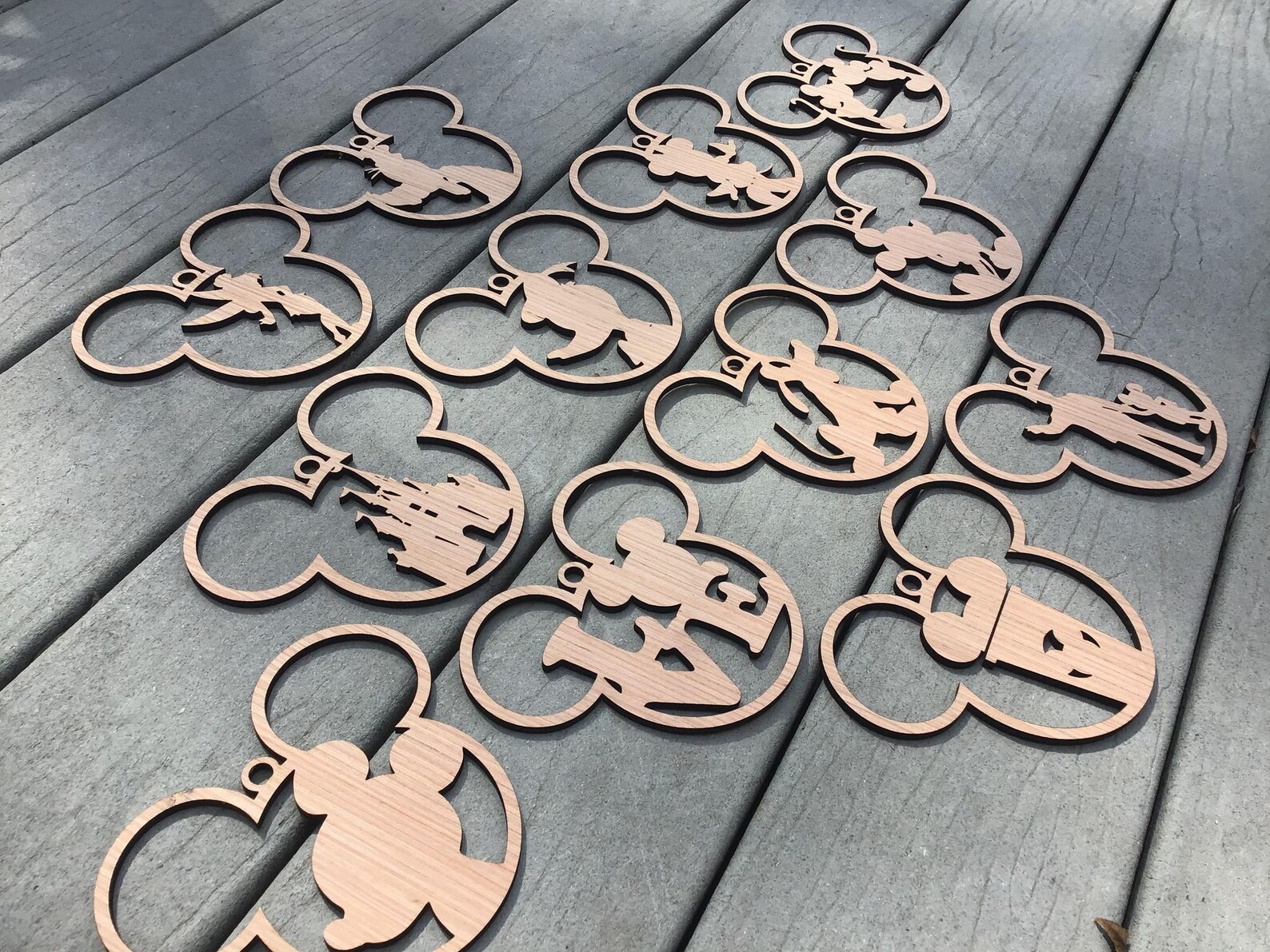 12 Mickey Mouse Ornaments Mickey Mouse Ornament Mickey Mouse - Etsy