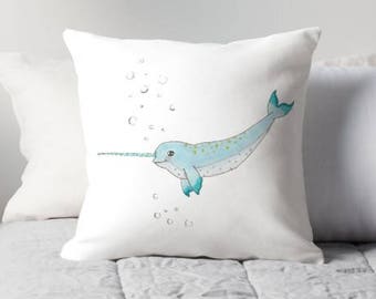 Narwhal pillow | Etsy Narwhal pillow | Etsy