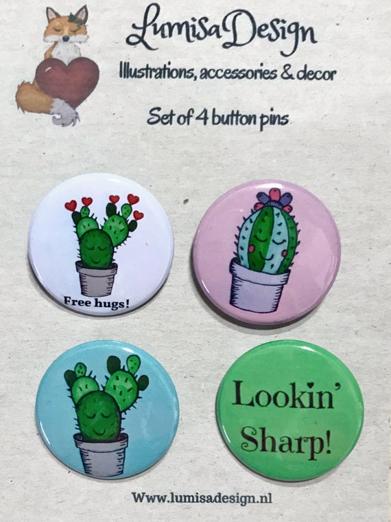 Button Pinback Badge 1.5/" Green FREE HUGS