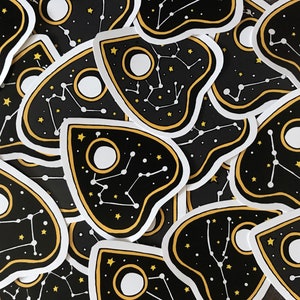 Vinyl Aufkleber, Sternzeichen Aufkleber, Sternzeichen Aufkleber, Gestanzter Aufkleber, Laptop Aufkleber, Ouija Planchette, Astrologie, Astronomie