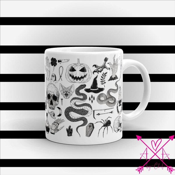 Halloween Print Mug