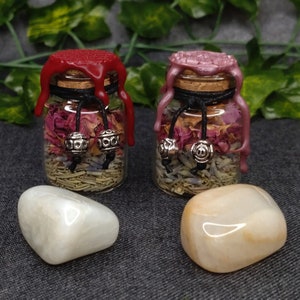Love & Self Love - Spell Jar / Charm Jar