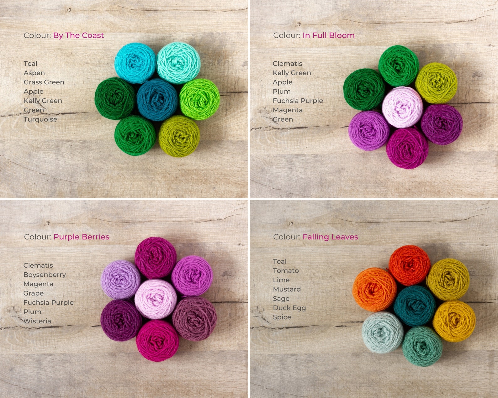 Pom Pom Garland Kit Choose Your Own Yarn Colours Pompom Etsy