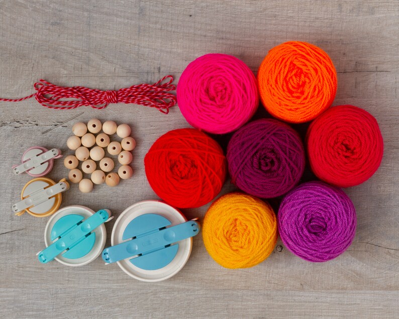 Pom Pom Garland Kit Pompom Making Craft Kit Crafts for Etsy