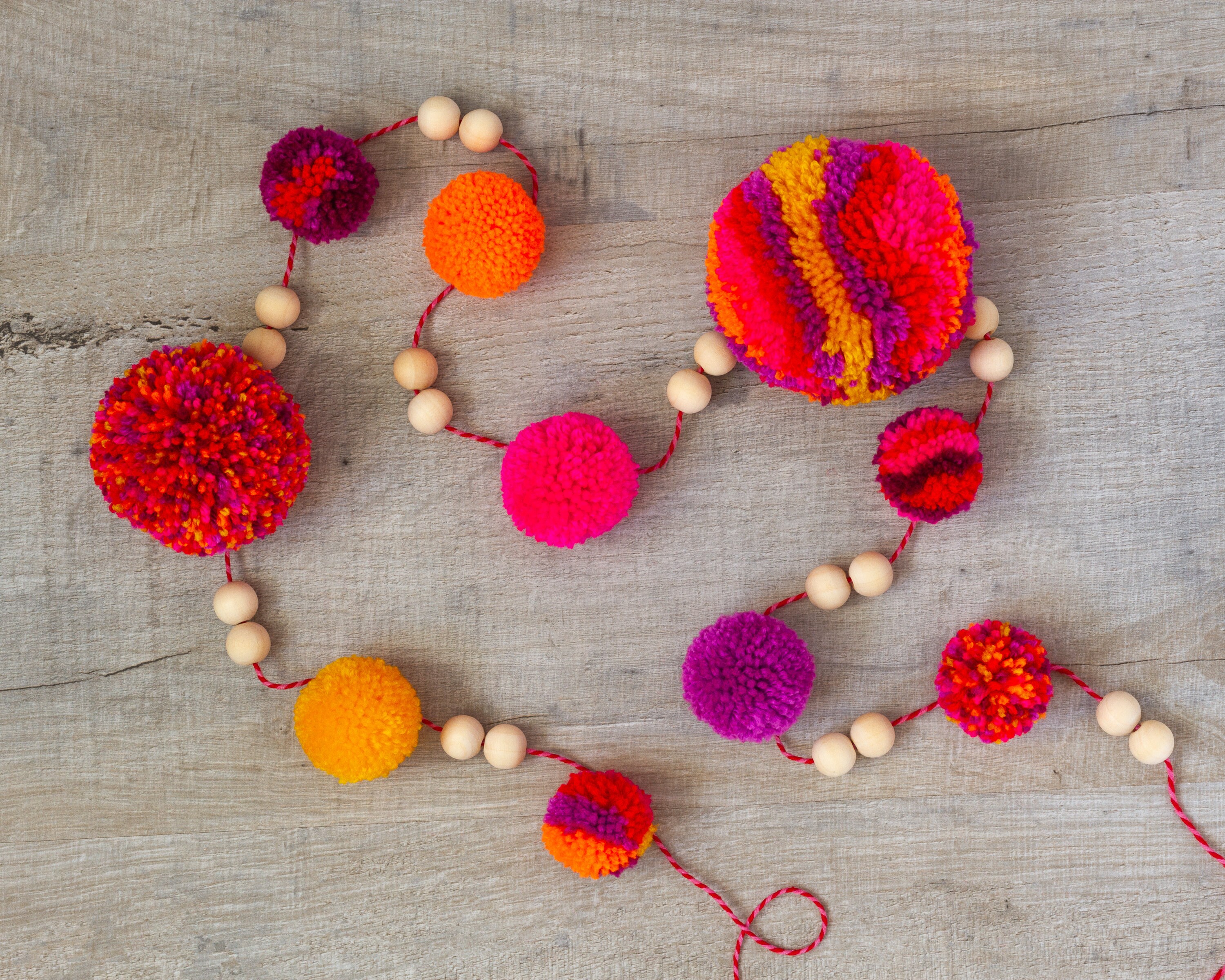 Pom Pom Garland Kit Pompom Making Craft Kit Crafts for Etsy