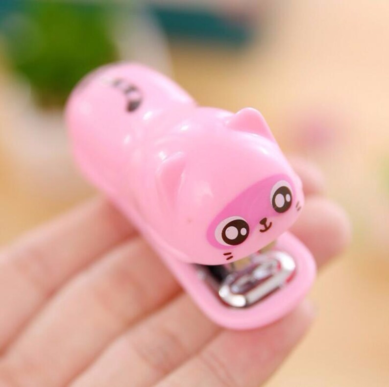 Mini office stapler Kids Stapler Stationery Stapler Set Etsy