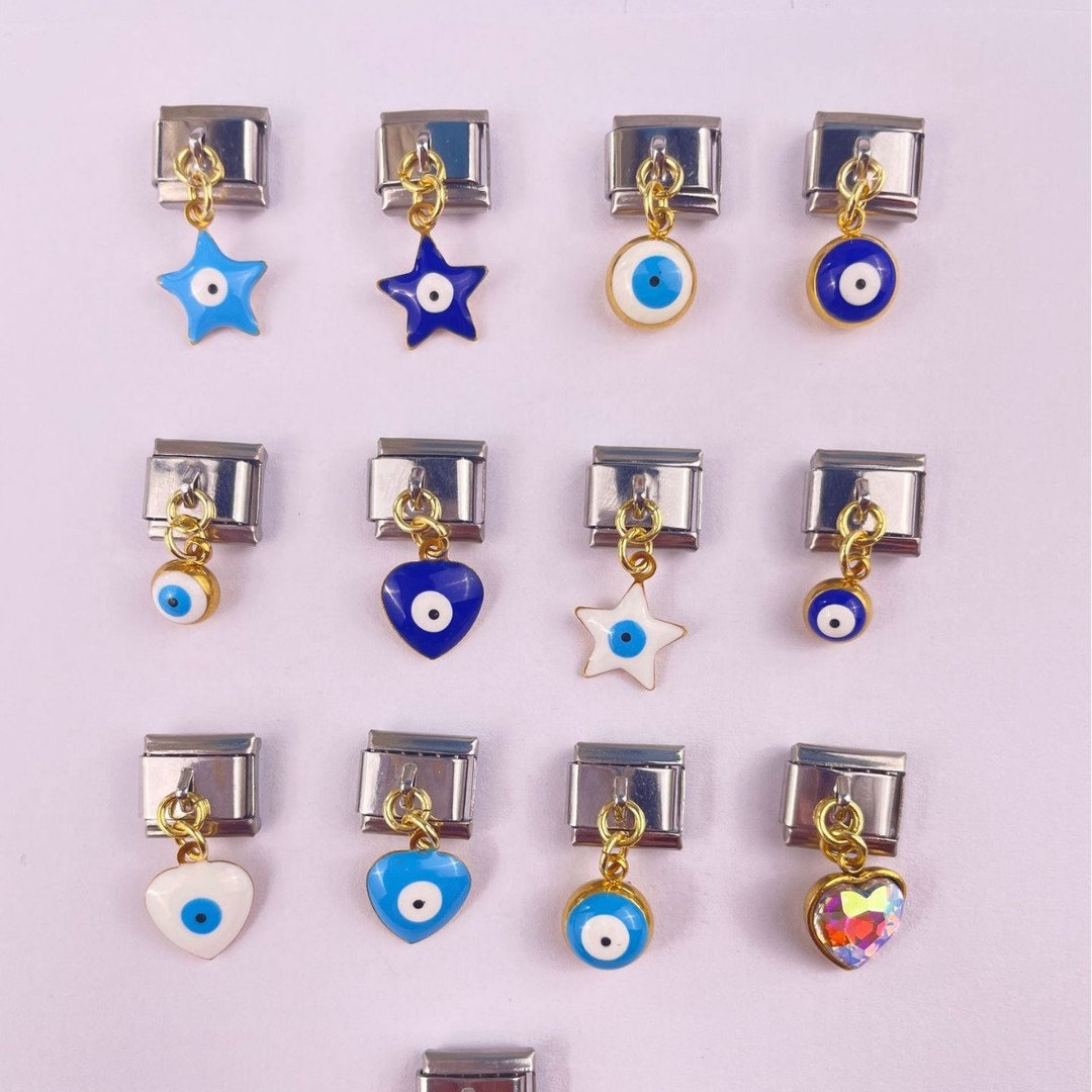 9mm Regular Design Assort Italian Charms ,stainless Steel Detachable ...
