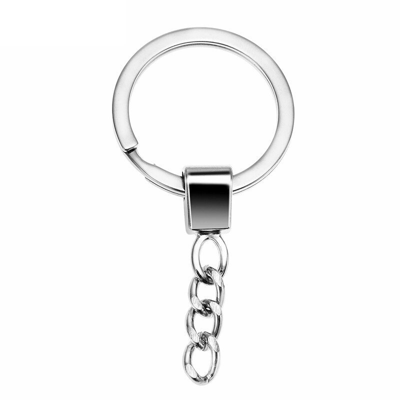 Pack of 50 Alloy 25mm Split Key Chains Ring Set With Chains Etsy
