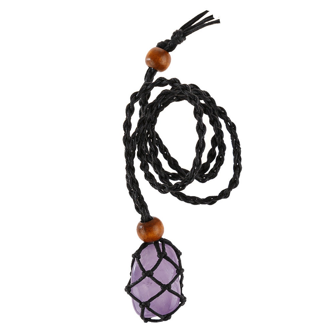 Necklace Cord Empty Stone Holder Necklace Cord for Crystal Etsy