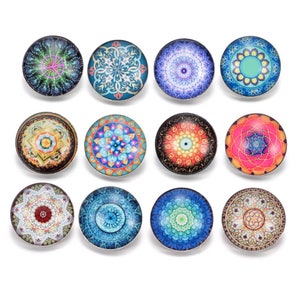 Pack of 12pcs (as pics shows)18mm Flower Snap Button Charms for Ginger Snap Jewelry