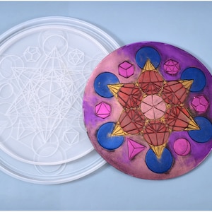 Horoscope divination Silicone Mold -Handmade Craft- astrology mold, Horoscopes mold , divination mold , augury mold , Tarot card mold
