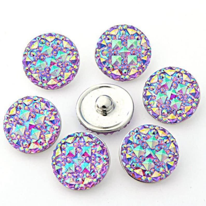 Pack of 10 18mm Snap Buttons Charms for Ginger Snaps Charms Etsy