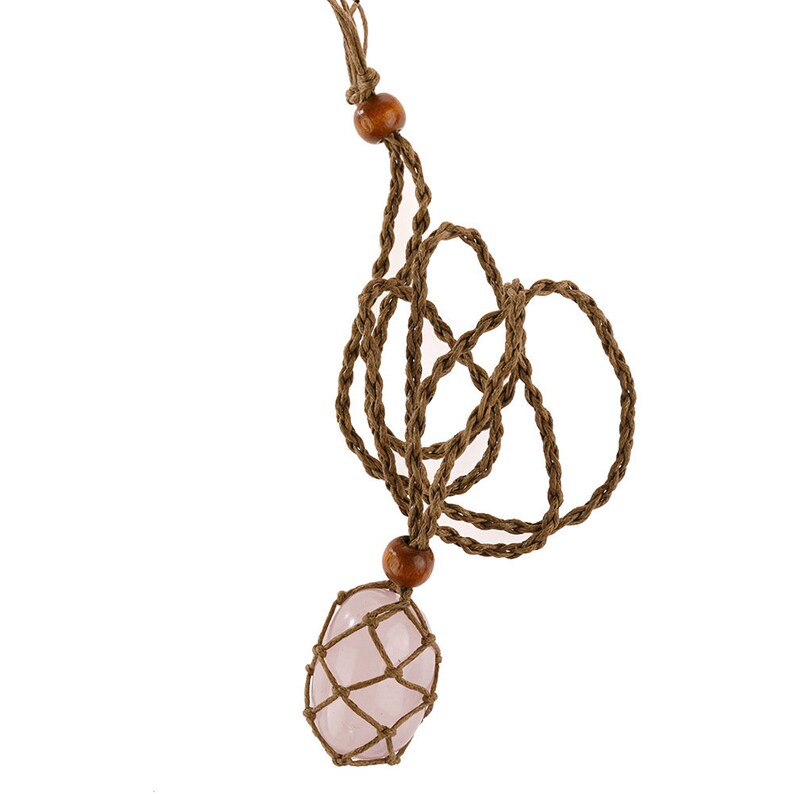 Necklace Cord Empty Stone Holder Necklace Cord for Crystal Etsy