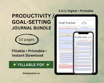 Produktivitetsplanerare: Målsättning, vanespårare (PDF)