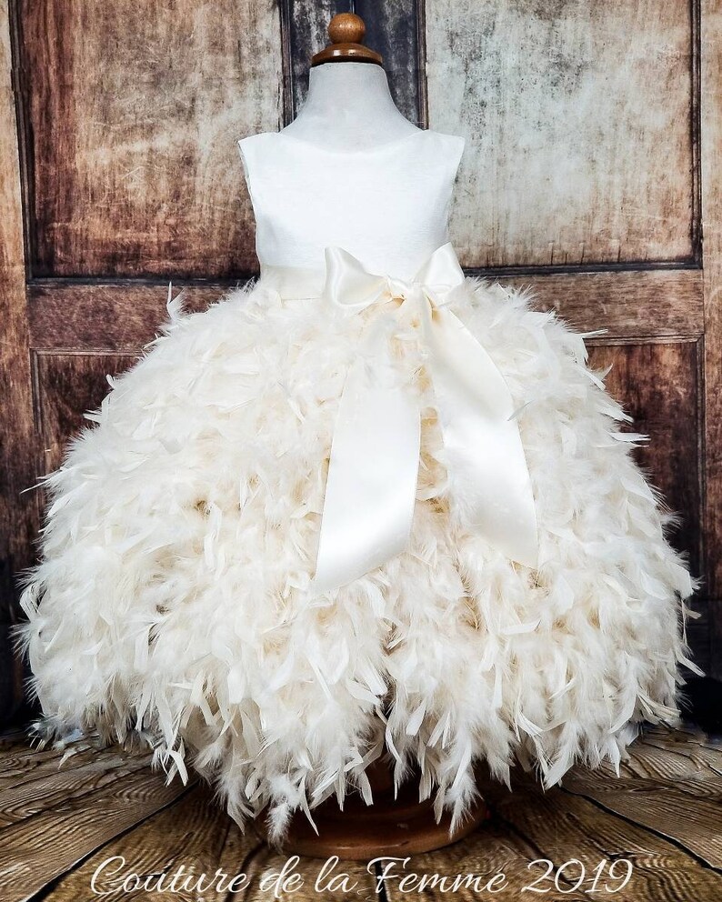 etsy flower girl dresses ivory
