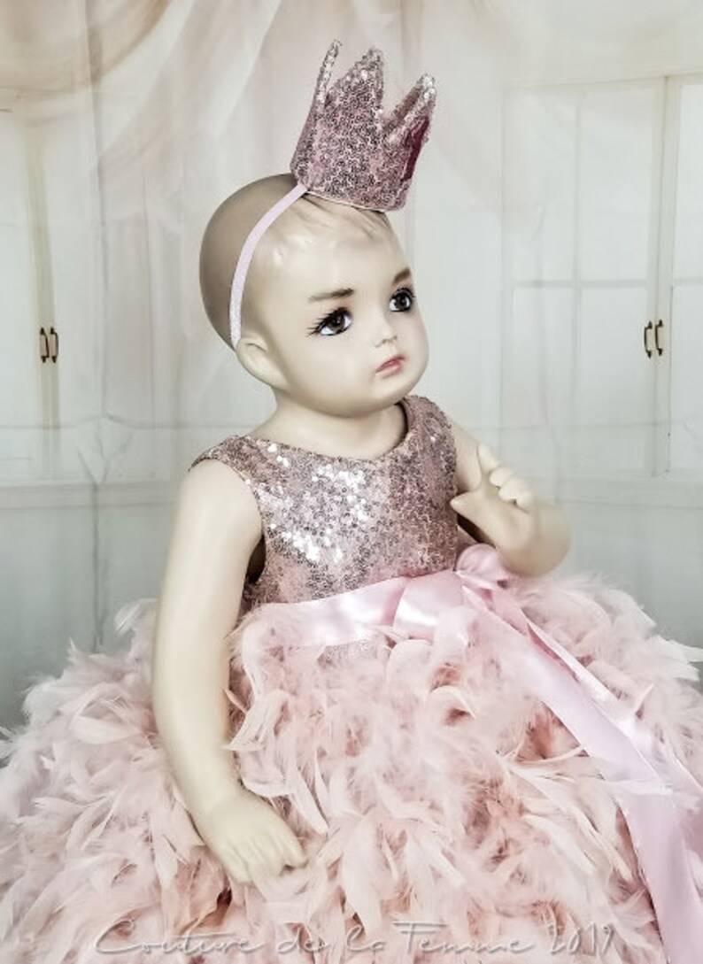 rose gold dress for kids