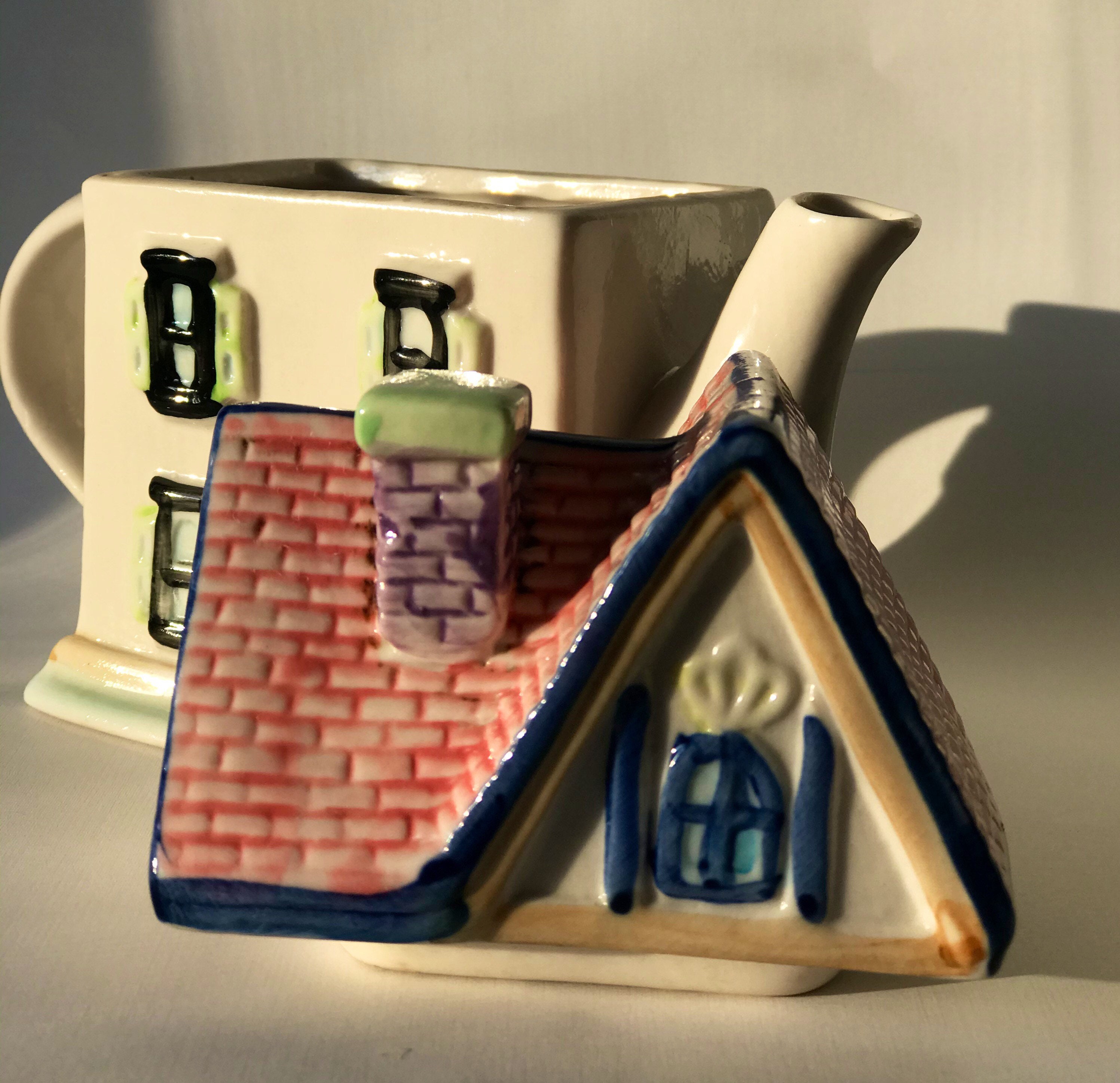 Vintage Houston Harvest Ceramic Teapot Cottage Series 5.5 Etsy