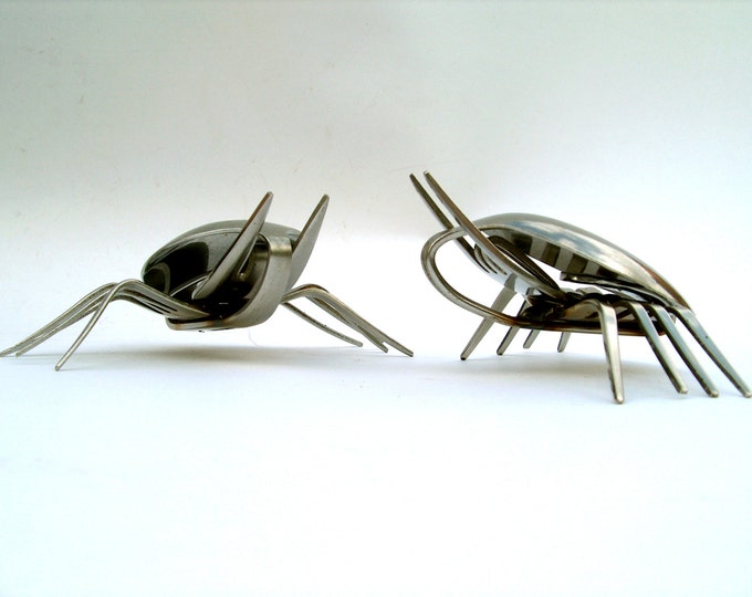Recycled Cutlery Bug - Etsy