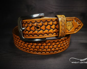 Leather belts