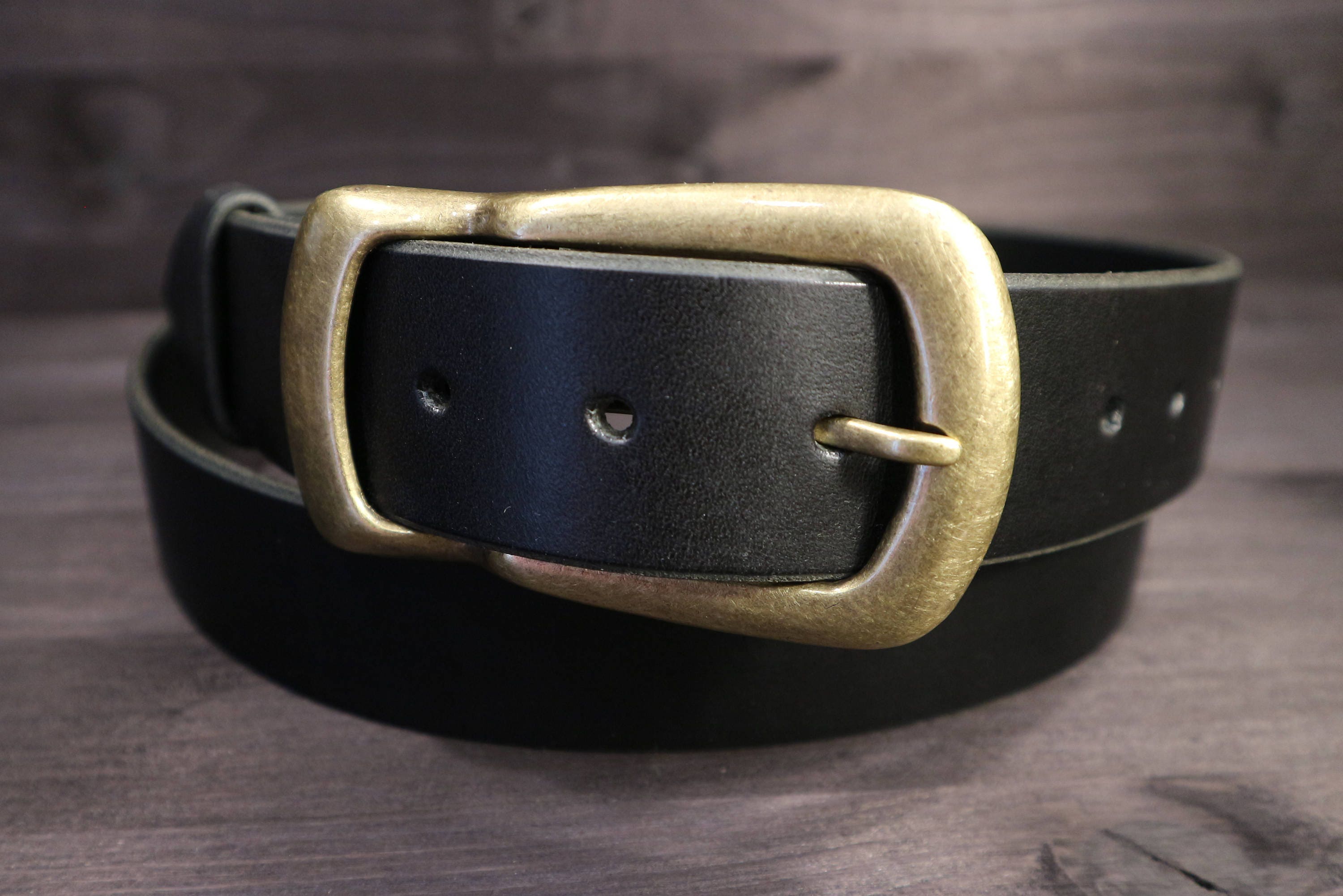 LEATHER BELT - Black // Mens Belt // Black Leather Belt // Mens Leather Belt  // Belt //Jeans belt // basic belt // simple belt