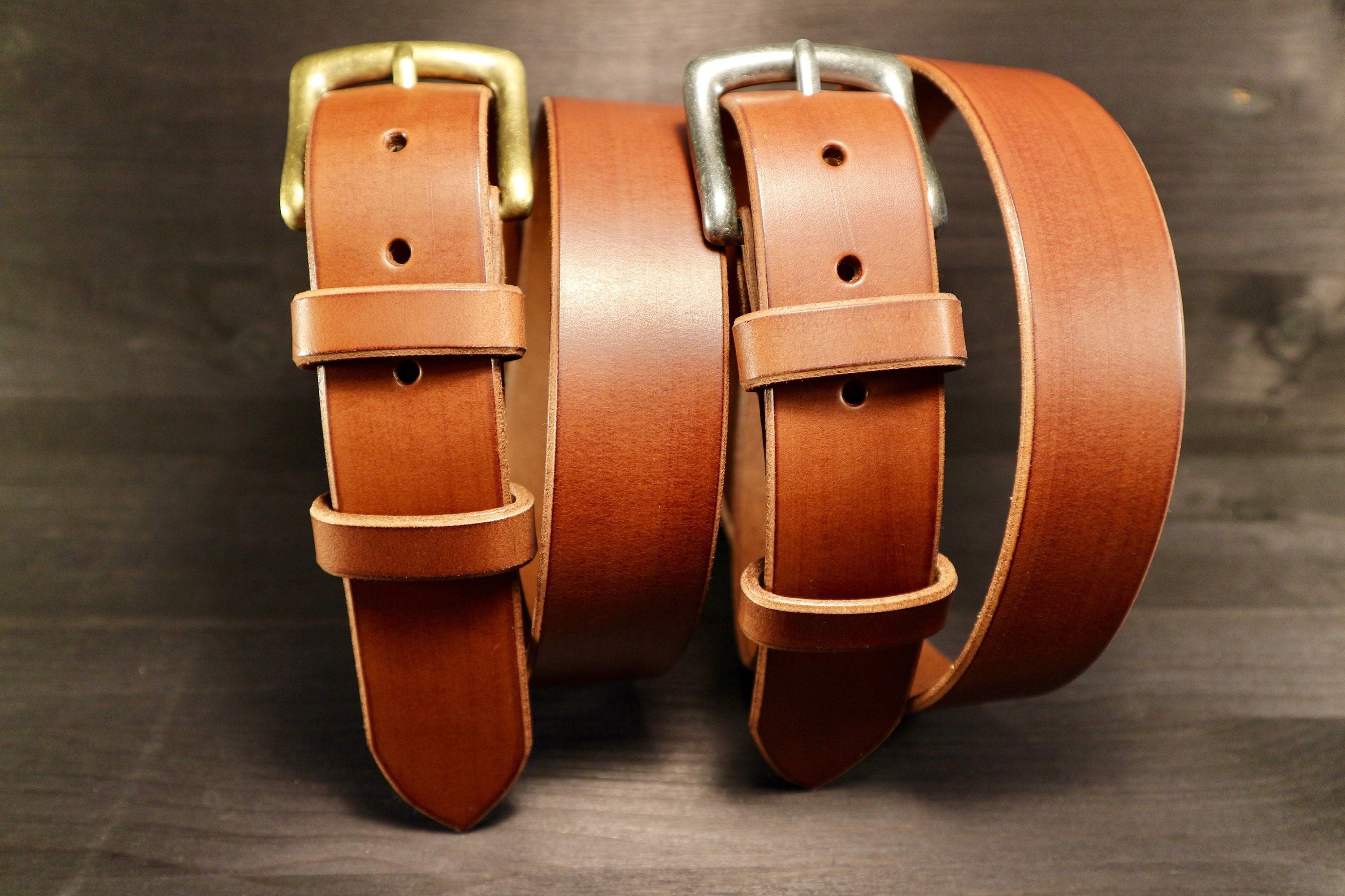 LEATHER BELT - Brown // Mens Belt // BrownLeather Belt // Mens