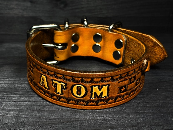 Custom made dog collars hot sale