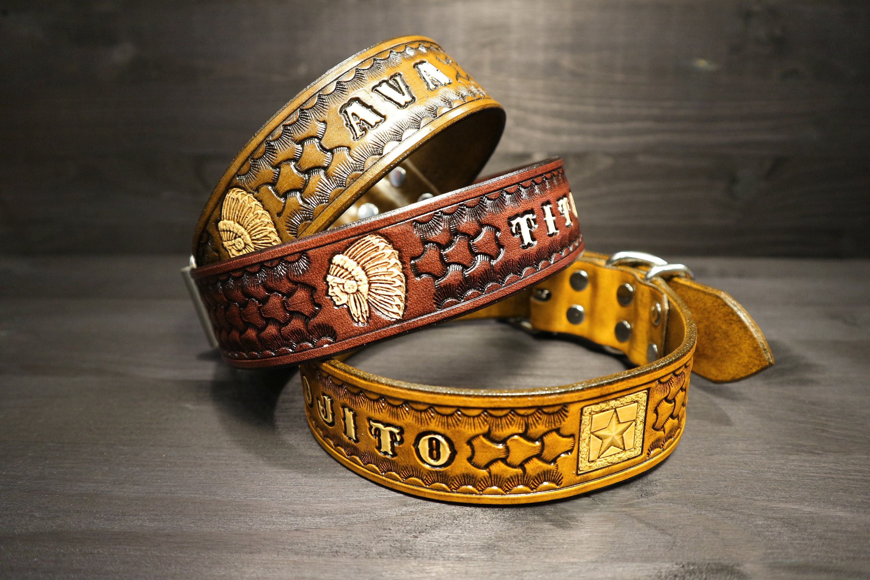 Leather Dog Collar Templates