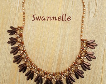 Collier Ras De Cou En Perles F.Montague - Bijou Vintage, Bon état, Modèle 2617