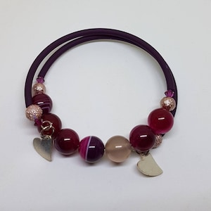 40 Entretoises/Perles En Aluminium Violet - Diamètre 6mm - Forme Ronde - Pour Création Bijoux Ou Bricolage