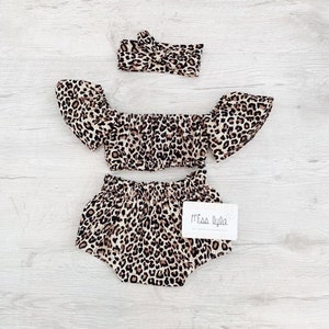 Personalized Wild One Birthday Outfit, Baby Girl Animal Print Clothes, Leopard Outfit, Two Wild Birthday, Safari Birthday Outfit for girl