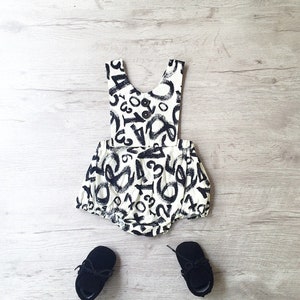 Baby Boy Romper – Summer Baby Clothes Outfit – Cotton Baby Boy Overall – Cake Smash Outfit for Boys – Infant & Toddler Birthday Outfit