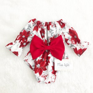 Baby Christmas Dress Etsy