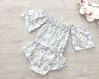 Adorable Spring Baby Rompers for Your Little One, Summer Baby Clothes, Summer Baby Clothes, Toddler's Summer Outfit, Floral Baby Romper